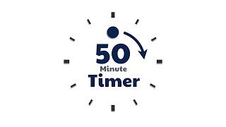 50 min Countdown Timer Simple Turning Dot [upl. by Evvy706]