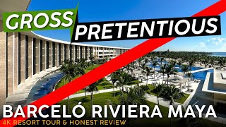 BARCELÓ RIVIERA MAYA Cancun Mexico 🇲🇽 4K Resort Tour amp Review 🇲🇽 Big Box BIG NO 🤢 [upl. by Namus989]