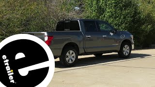 etrailer  Curt Trailer Hitch Installation  2017 Nissan Titan [upl. by Yorgo13]