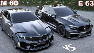 NEW BMW i5 M60 vs 2025 Mercedes E53 AMG  FACE TO FACE [upl. by Neona]