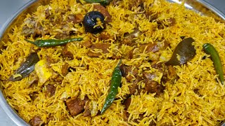 Kabsa Saudi Recipe  Meat Kabsa Recipe  Arabian Kabsa Rice Dish  Meat Kabsa In Pressure Cooker [upl. by Chrisman]