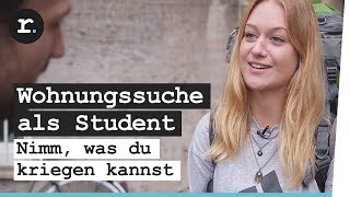 Keine WGZimmer für Studenten  Wohnungssuche zu Semesterbeginn  reporter [upl. by Ayanad248]