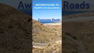 Twisty Mountain Road to Puerto de Mazarrón in Murcia Spain shorts [upl. by Bina609]