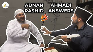 Heated Live Debate Ahmadi Muslim and Sunni Ahmadi Answers Confronts Adnan Rashid [upl. by Brottman394]