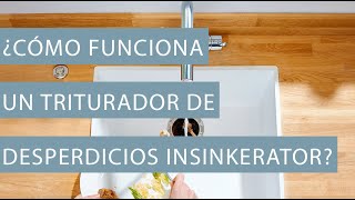 ¿Cómo funciona un triturador de desperdicios INSINKERATOR [upl. by Bywaters225]