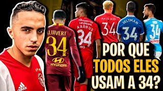 É POR ISSO que TODOS esses jogadores USAM O MESMO NÚMERO de camisa nos times que jogam [upl. by Burg535]