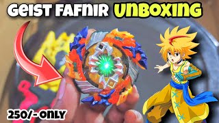 geist fafnir beyblade unboxing and review [upl. by Yesnil793]