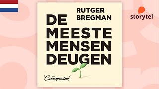 De Meeste Mensen Deugen  Rutger Bregman [upl. by Conard469]