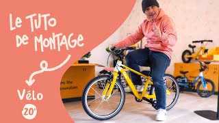 Tuto de montage  Vélo 20 pouces  Gibus Cycles [upl. by Eeramit964]