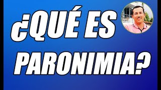 ¿QUÉ ES PARONIMIA DEFINICIÓN Y EJEMPLOS  WILSON TE EDUCA [upl. by Koorb]