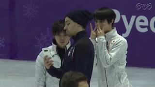 YUZURU HANYU focus PYEONGCHANG 2018 OLYMPIC GALA PRACTICE [upl. by Enoid145]