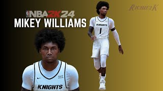 Mikey Williams Face Creation NBA 2K [upl. by Latin]