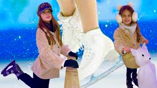 PATTINIAMO sul GHIACCIO ❄️⛸ VLOG [upl. by Hovey]