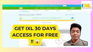 How to Access IXL Learning For Free In 30 Days Tagalog Tutorial [upl. by Asirral]