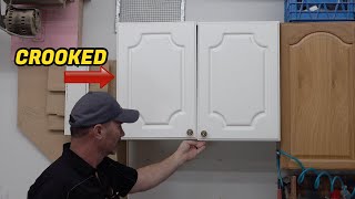 How To Align  Adjust Cabinet Door Hinges European style hinges [upl. by Dorothy2]