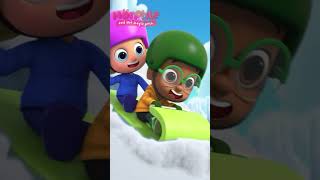 ⛷️ Snowboarding Fun Time  Morphle and the Magic Pets  Available on Disney Jr cartoon fyp [upl. by Hillegass494]