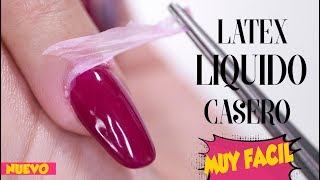 Como hacer LATEX LIQUIDO casero MUY FACIL [upl. by Noremac]