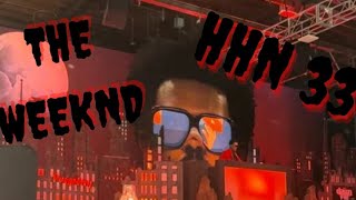 The Weeknd Haunted House at Halloween Horror Nights Hollywood I screamed [upl. by Stovall]