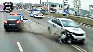 Most HORRIFIC HighSpeed Police Chases of All Time Caught On Dashcam [upl. by Clair]