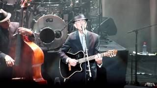 Leonard Cohen quotThe Partisanquot  Olympia Paris2012 [upl. by Stasny]