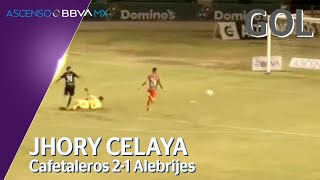 Gol de S Vergara  Celaya 1  1 Leones Negros  Ascenso BBVA MX  Clausura 2020  Jornada 7 [upl. by Uria]