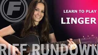 Learn To Play quotLingerquot by The Cranberries [upl. by Hera]