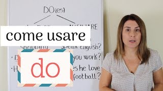 DO  in inglese COME e PERCHE si usa [upl. by Akinas]