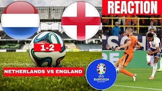 Netherlands vs England 12 Live Euro 2024 Football Match Score Commentary Highlights Three Lions [upl. by Collis]