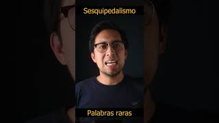 Sesquipedalismo ortografia español gramatica profesor latinismos palabrasraras lengua [upl. by Andree223]