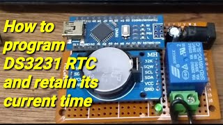 SOLVED DS3231 Not Retaining Time After Reset or Shutdown [upl. by Nigel]