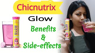 How to get glowing skin  Chicnutrix Glow Japanese glutathione supplement  Reduce pigmentation 👌 [upl. by Draude]