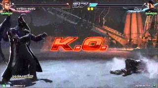 Tekken7 철권7 화랑 hwarang vs 카즈야 kazuya online battle 150502 [upl. by Alleen]