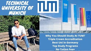 Top Benefits Studying at TUM Technical University of Munich The Rank 1 University in Germany [upl. by Ayotaj833]