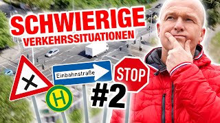 Führerschein  Schwierige Verkehrssituationen  einfach erklärt 🚘 2  Fischer Academy [upl. by Gnoht]