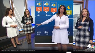 Maria LaRosa amp Adelle Caballero for NBC Today in New York Weather and Traffic November 5 2024 [upl. by Hakon398]