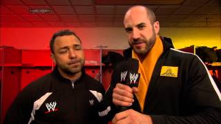 Cesaro interviews Santino Marella [upl. by Nyrret]