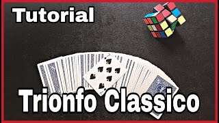 CLASSICO TRIONFO CARTOMAGICO \\ TUTORIAL cartomagia magia [upl. by Urson637]