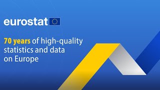 Eurostat  70 years of highquality statistics and data on Europe [upl. by Barbuto]