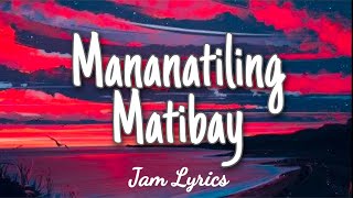 Mananatiling Matibay  Bro Eli Soriano ✓Lyrics✓ [upl. by Airemat]