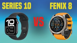 Apple Watch Series 10 vs Garmin Fenix 8 [upl. by Delora]