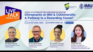 Live Talk 2024  A Pathway to a Rewarding Career with Our Expert Speakers [upl. by Enrol520]