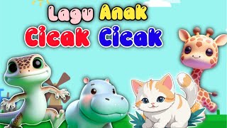 Cicak Cicak Di Dinding  Kalau Kau Suka Hati  Pok Ame Ame Belalang Kupu Kupu  Lagu Anak Balita [upl. by Althee997]