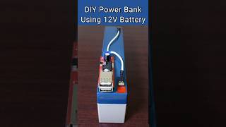 How To Make Power Bank With 12V Battery [upl. by Hanah]