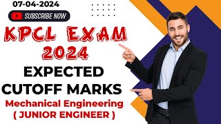 KPCL EXAM EXPECTED CUTOFF MARKS 2024  MECHANICAL ENG  JUNIOR ENGINEER  NOTIFICATION 201718 [upl. by Yelkcub167]