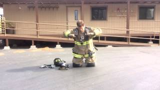 Academy Video Donning an SCBA [upl. by Osithe]