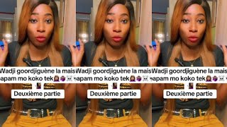 🔴Wadji goordjiguéne la😱 mais papam mo koko tek [upl. by Fae]