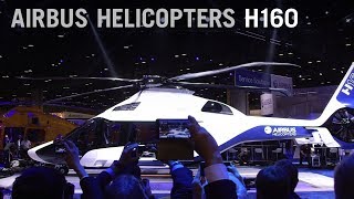 Airbus Helicopters Unveils AllComposite H160 Medium Twin at HeliExpo – AINtv [upl. by Aiseneg97]