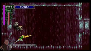 Castlevania SOTN Sega Saturn Maria Hard Mode  17 Doppleganger40 No damage amp spells [upl. by Boot]