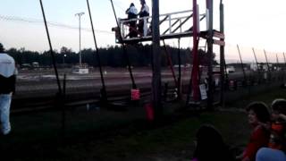 Crazy roll over at merritt speedway [upl. by Eire]