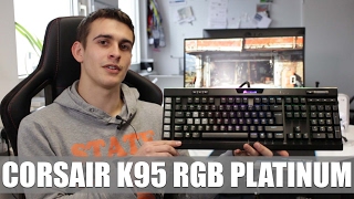 Corsair K95 RGB Platinum GamingTastatur im HandsOn German [upl. by Larrisa146]